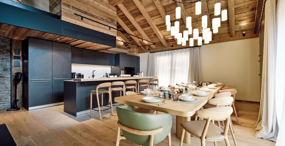 Пентхаус в аренду в Мерибеле Résidence Fleur des Alpes