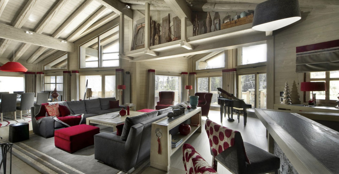 Luxury Chalet à louer à Courchevel 1850 ski in ski out