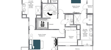Chalet for rent in Courchevel 1850