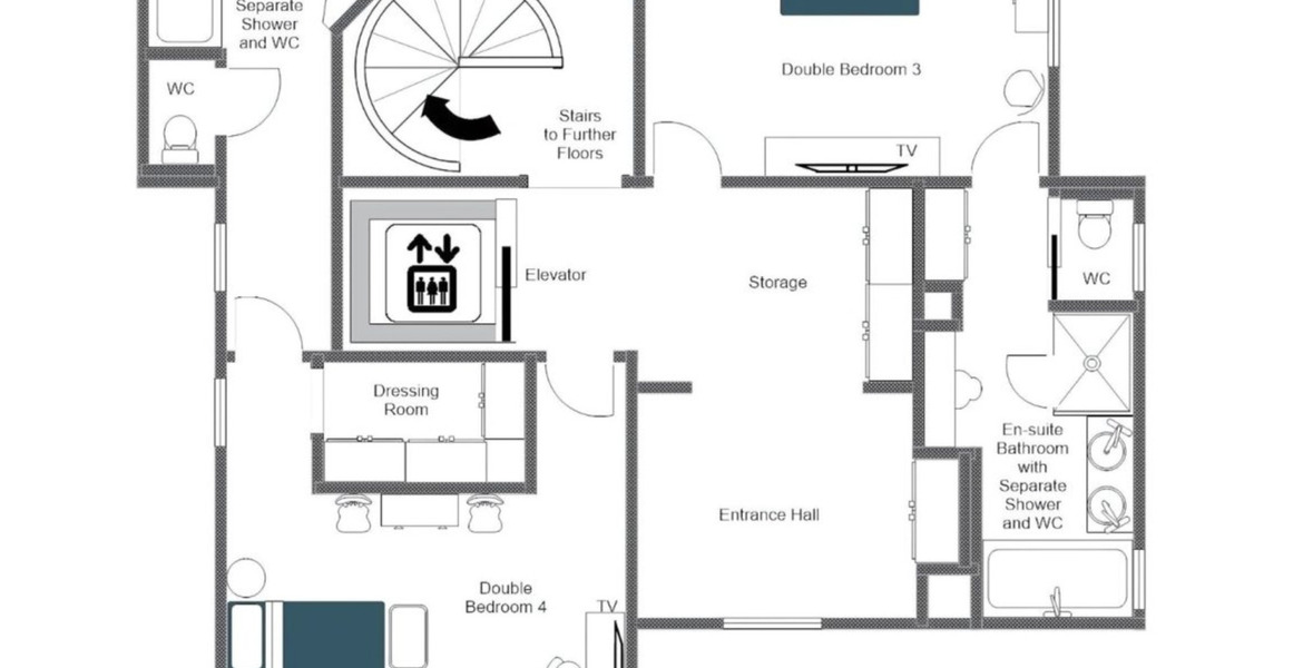 Chalet for rent in Courchevel 1850