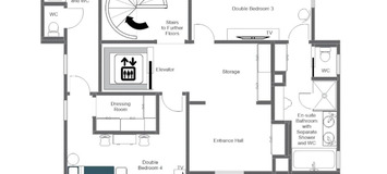 Chalet for rent in Courchevel 1850