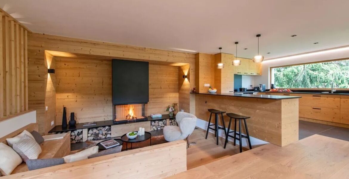 Chalet for rent in Megéve