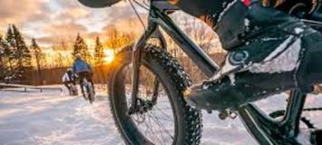 Snow bicycle