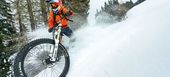 Snow bicycle