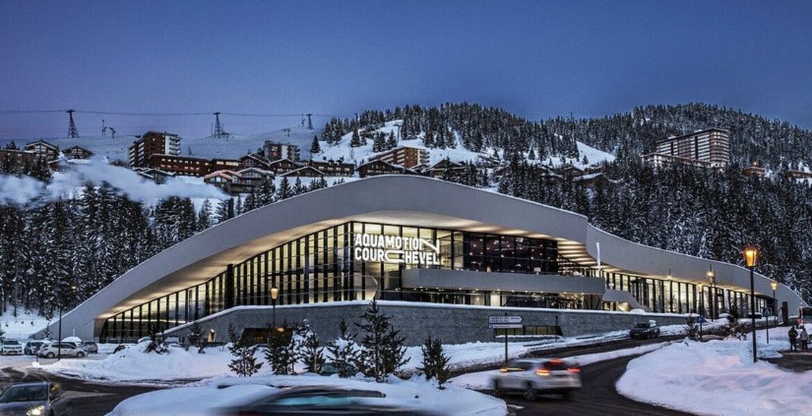 Centro acuático en Francia (Aquamotion Courchevel)