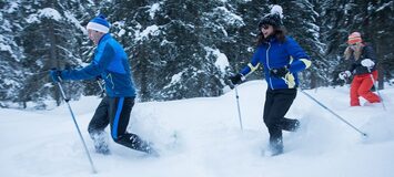 Randonnées en raquettes à Courchevel et Les Trois Vallées.