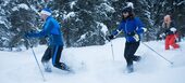 Senderismo con raquetas de nieve en Courchevel 