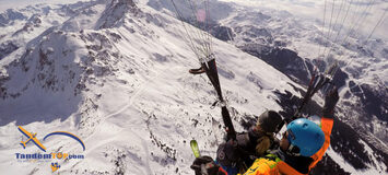 Paragliding in Meribel