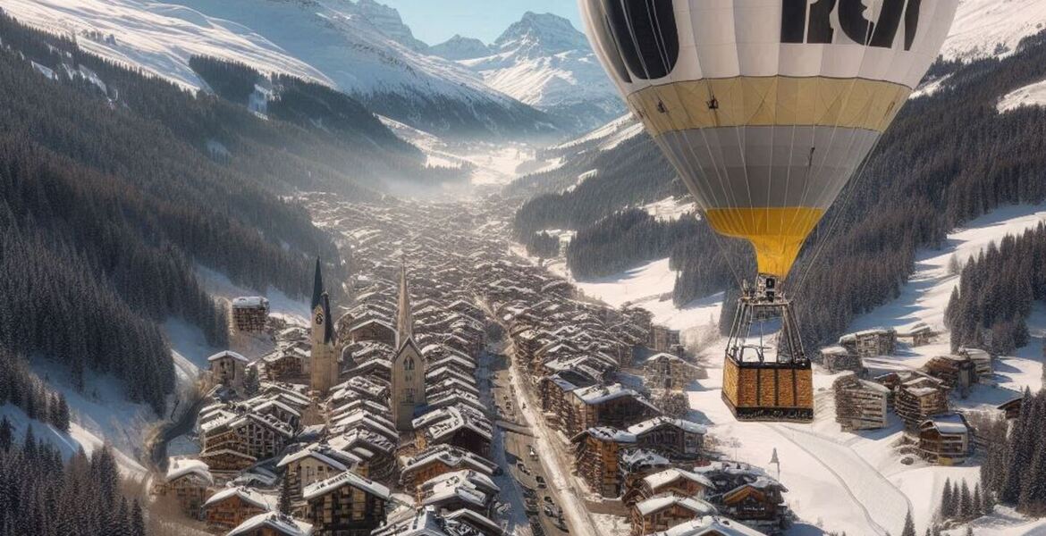 Hot Air Balloon Courchevel 1850