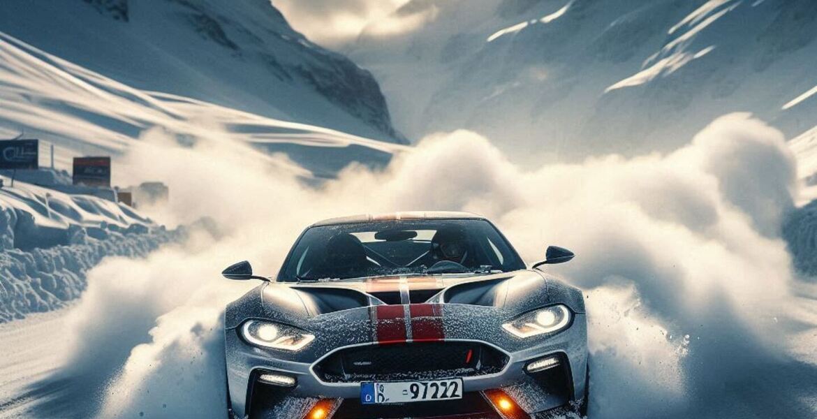 Ice Driving Val Thorens