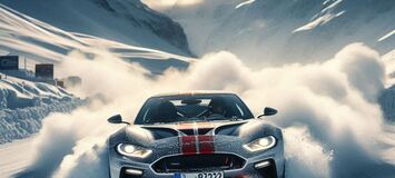 Ice Driving Val Thorens
