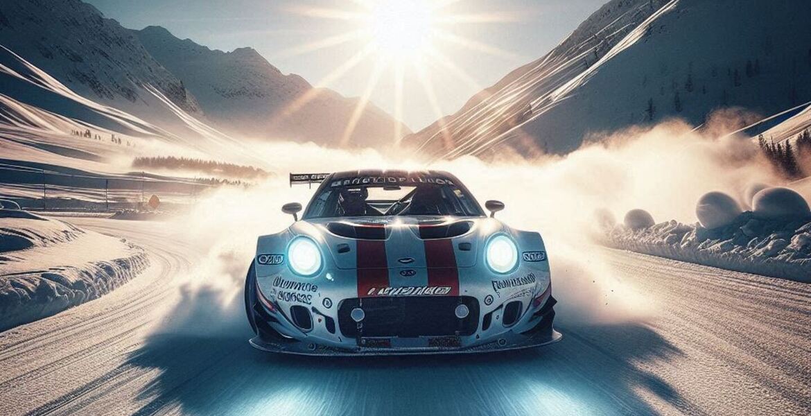 Ice Driving Val Thorens