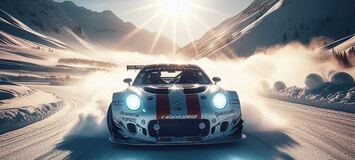 Ice Driving Val Thorens