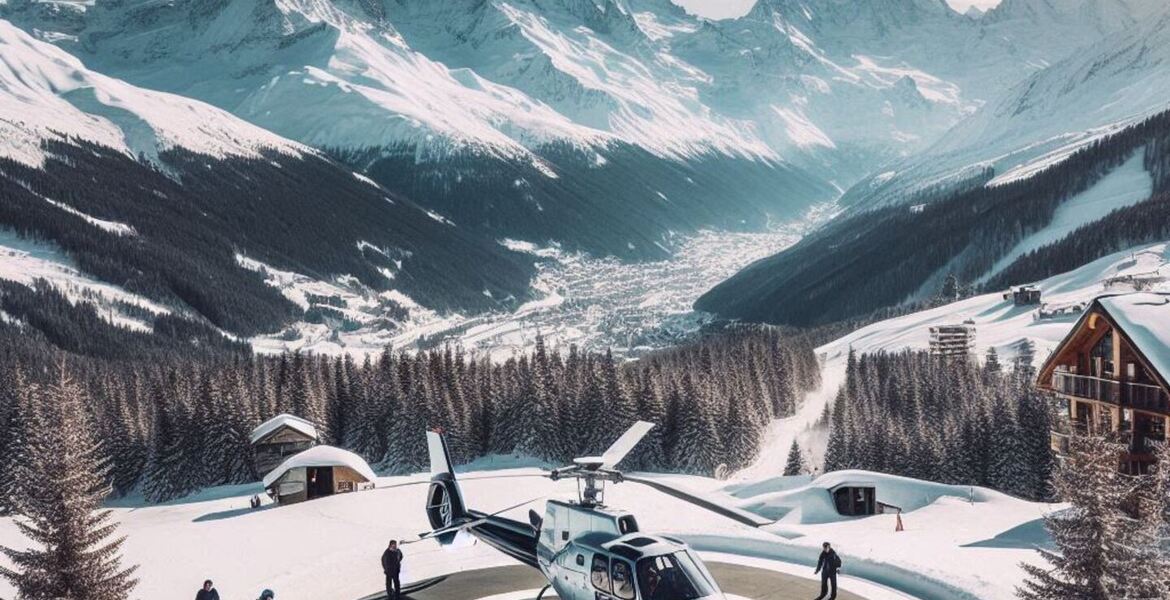 Helicopter Flying Lessons in Courchevel