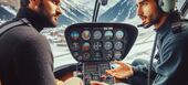 Helicopter Flying Lessons in Courchevel