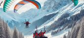 Paragliding in Courchevel 
