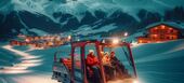 Night Discovery Piste Basher Ride in Courchevel