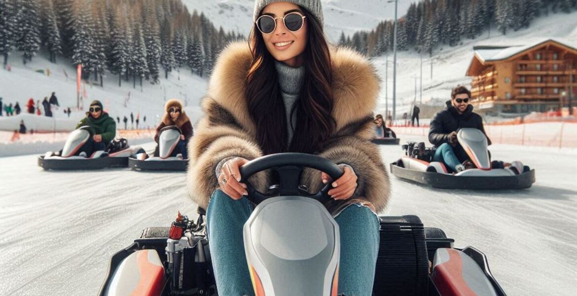 Ice Driving Val Thorens