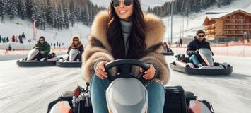 Ice Driving Val Thorens