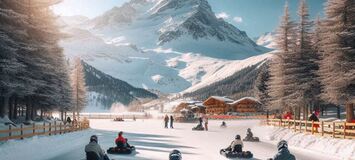 Ice Driving Val Thorens