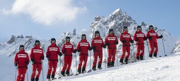 Monitores de esquí en Courchevel